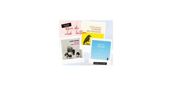 RECOMMANDATION DU CLUB LECTURE - FEVRIER 2022