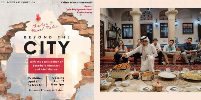 SORTIE À DUBAI : EXPO "BEYOND THE CITY" et DÉJEUNER ÉMIRATI AU SMCCU