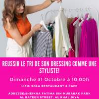 REUSSIR LE TRI DE SON DRESSING COMME UNE STYLISTE - Dimanche 31 octobre 2021 10:00-12:00