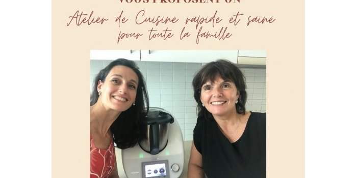 CUISINE RAPIDE ET SAINE AU THERMOMIX avec notre nutritionniste ERIKA