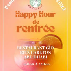 HAPPY HOUR DE RENTREE
