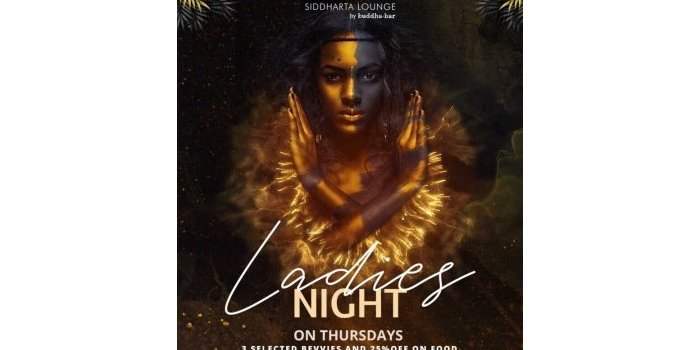 LADIES NIGHT AU SIDDHARTA LOUNGE by Buddha Bar à Yas