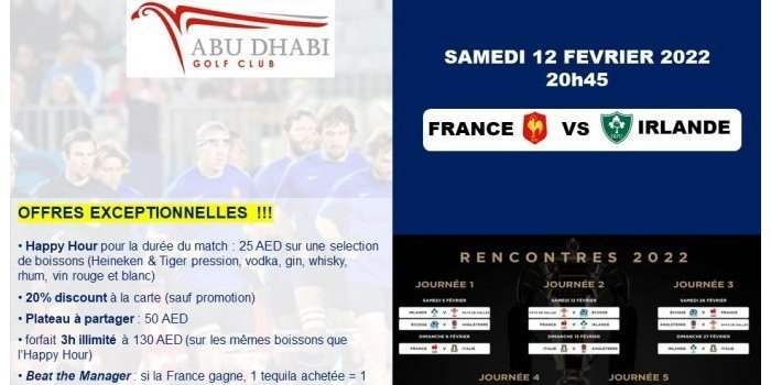 SIX NATIONS ECOSSE/FRANCE