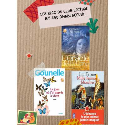 RECOMMANDATION DU CLUB LECTURE - DECEMBRE 2021