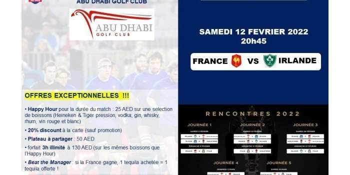 SIX NATIONS FRANCE/IRLANDE