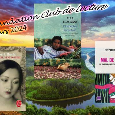 Recommandation du Club de lecture - Mars 2024 Recommandation du Club de lecture - Mars 2024