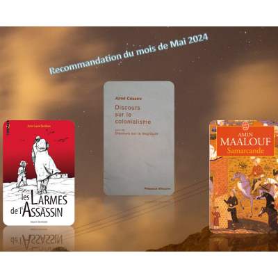 Recommandation du Club de lecture - Mai 2024