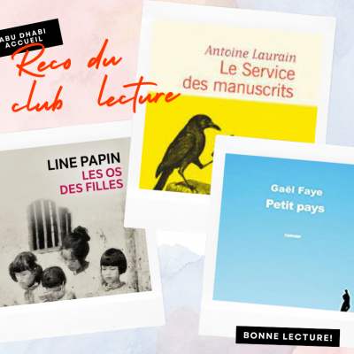 RECOMMANDATION DU CLUB LECTURE - FEVRIER 2022