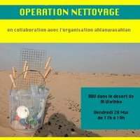 OPERATION NETTOYAGE DU DESERT - Vendredi 28 mai 2021 17:00-19:00