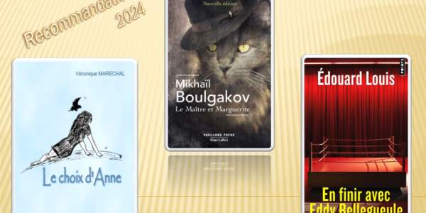Recommandation du Club de lecture - Avril 2024