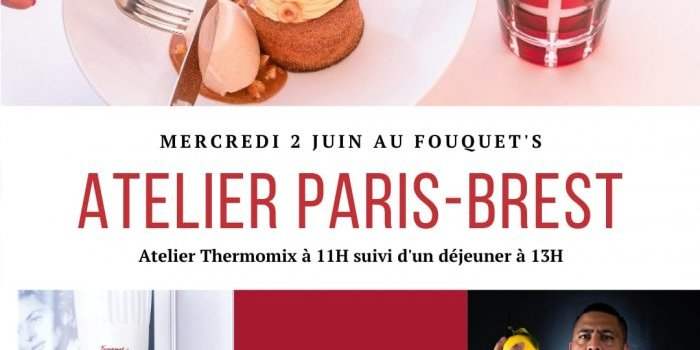 MASTERCLASS PÂTISSIER AVEC THERMOMIX - FOUQUET'S RESTAURANT